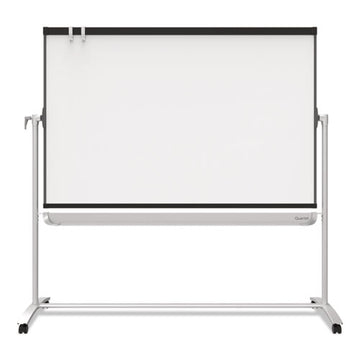 Quartet® Prestige 2 Mobile Presentation Easel,  6 Ft X 4 Ft, Silver-graphite freeshipping - TVN Wholesale